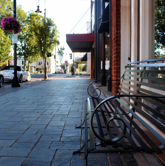 Newton North Carolina Downtown Streetscape