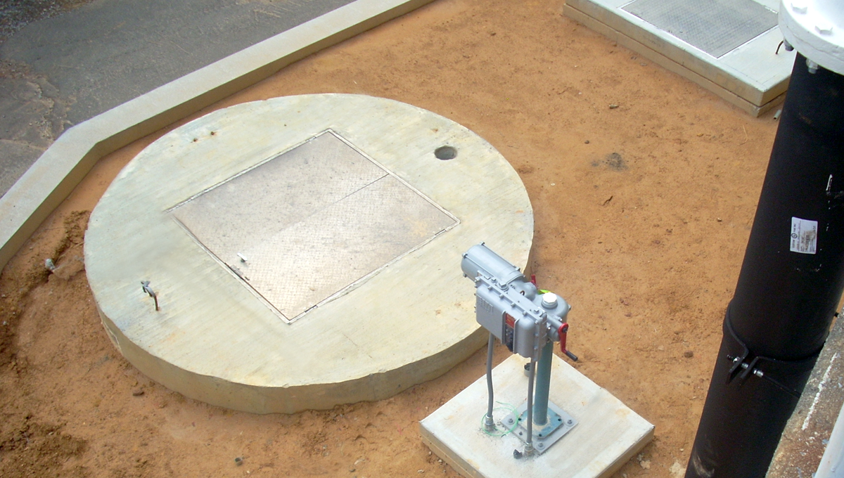 New Sludge Pump Station and Valve Vault