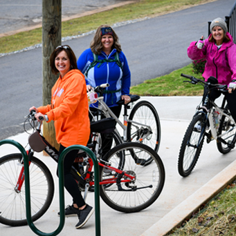 Thermal Belt Rail Trail Bikers