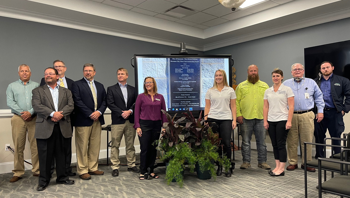 McGill Attends the Bessemer CityGastonia Water Pump Station Dedication