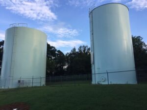 Alexand county water tanks