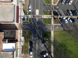 traffic calming measures in downtown Statesville