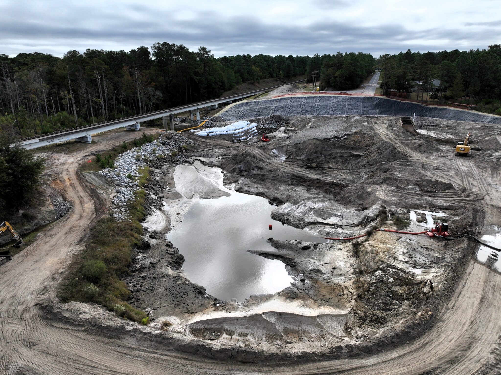 Dam Reconstruction Celebrated in City of Boiling Spring Lakes
