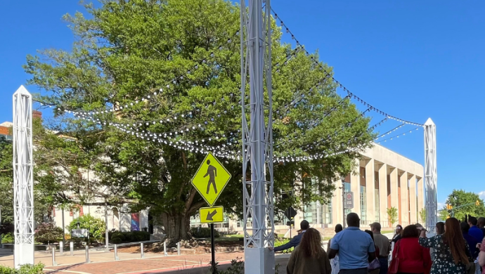 Union Streetscape Lighting: Festoon Lighting