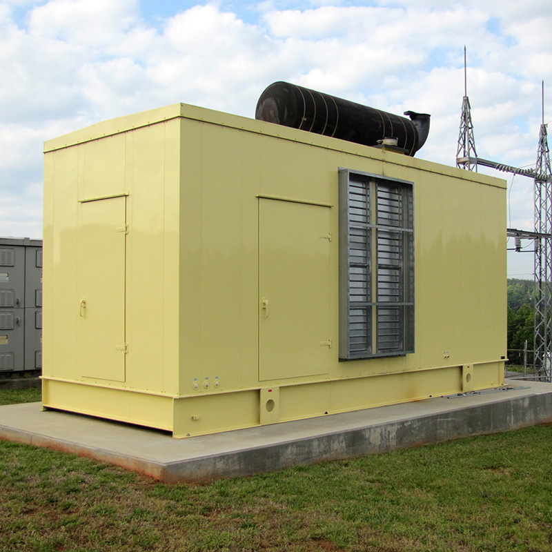 Water treatment plant generator