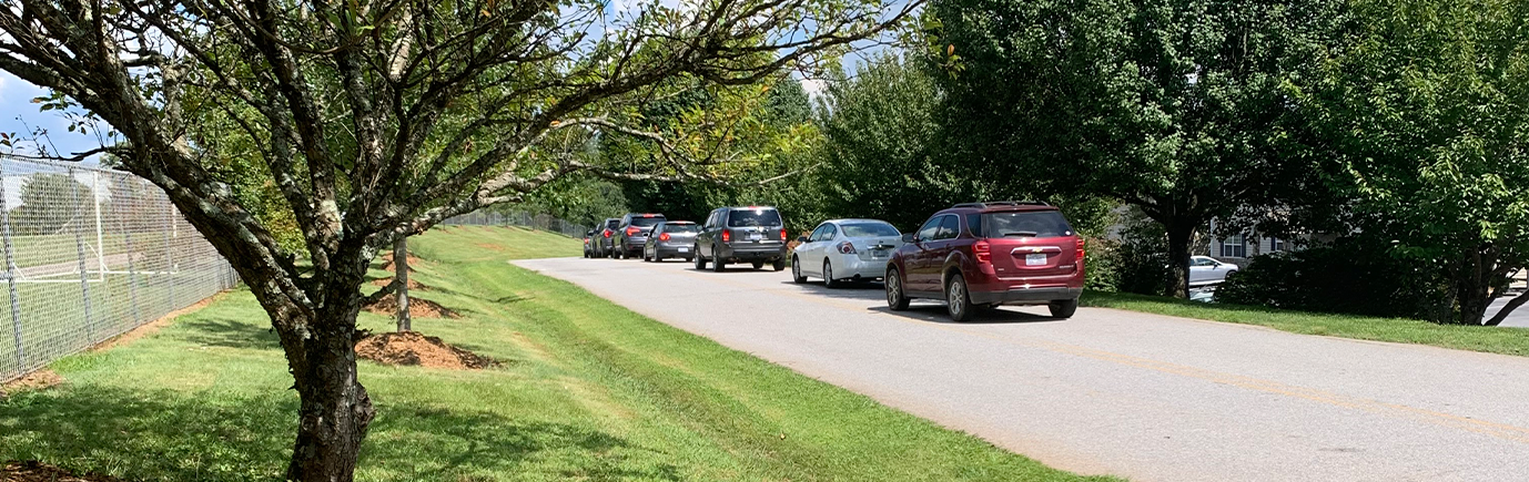 Avery Creek Elementary Improves Safety with Car Rider Lanes 4 Avery Creek Car Rider