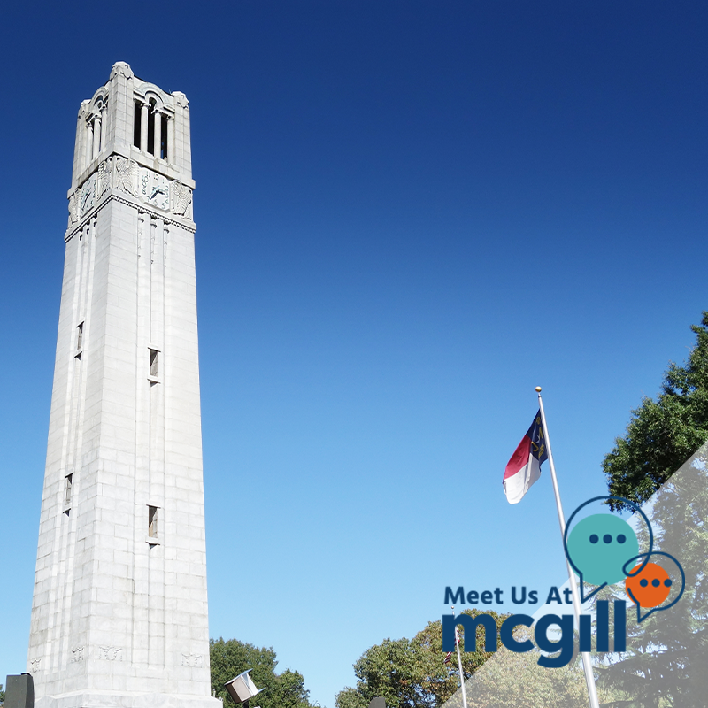ncsu belltower meet us at mcgill