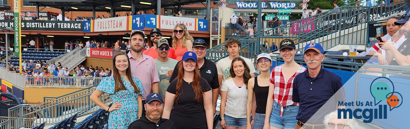 Raleigh office at the ballpark.