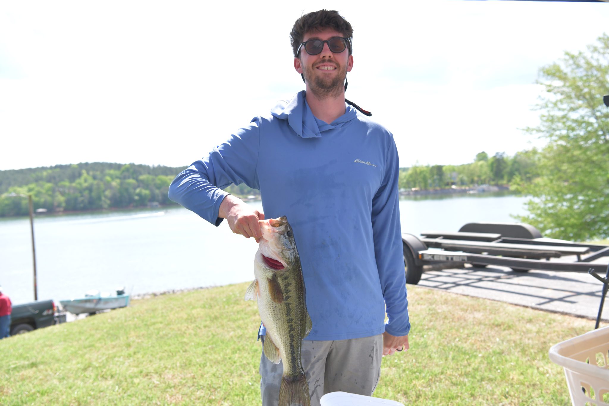 Alex Lowdermilk With Fish