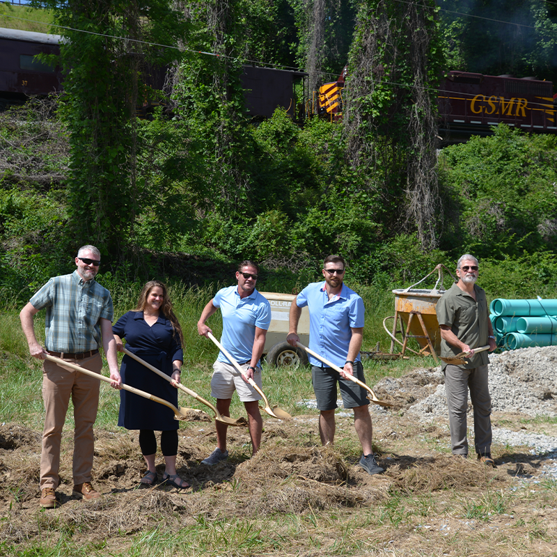 Bryson City groundbreaking