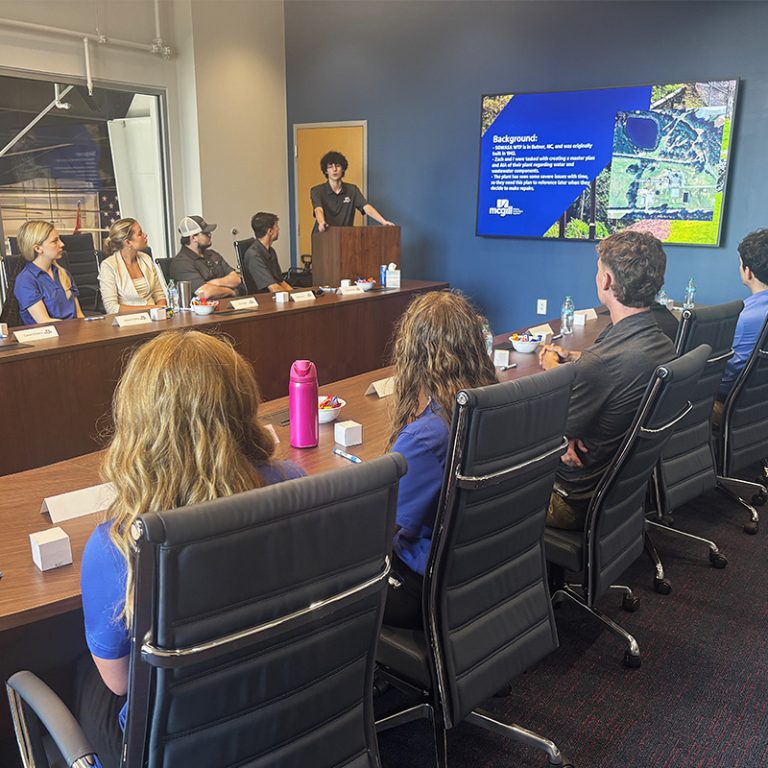 A Summer of Learning, Growth, and Connection as a McGill Intern 5 Interns presenting about their internship experiences